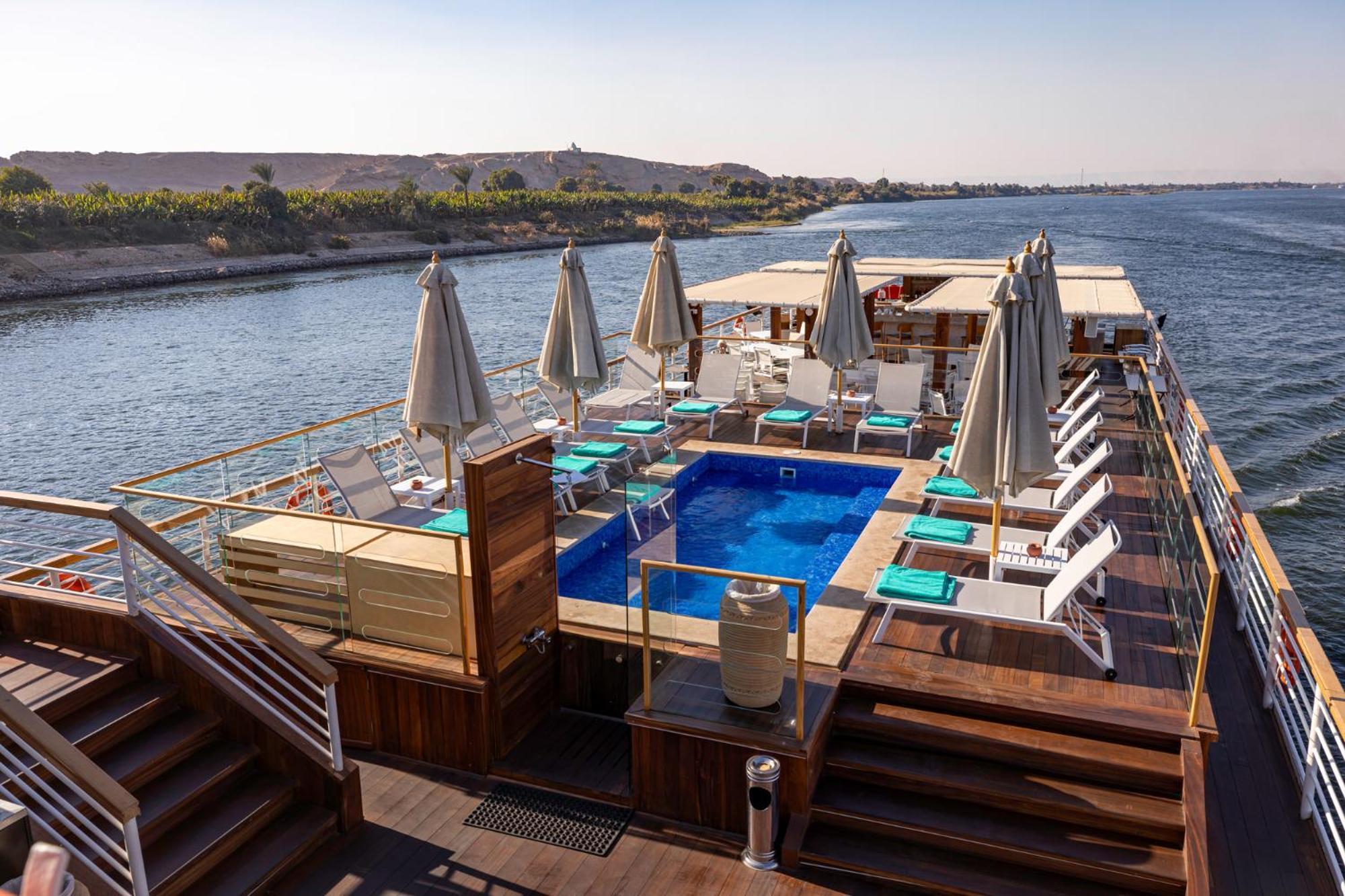 Tia Boutique Nile Cruise - Every Monday From Luxor For 04 & 07 Nights - Every Friday From Aswan For 03 & 07 Nights المظهر الخارجي الصورة