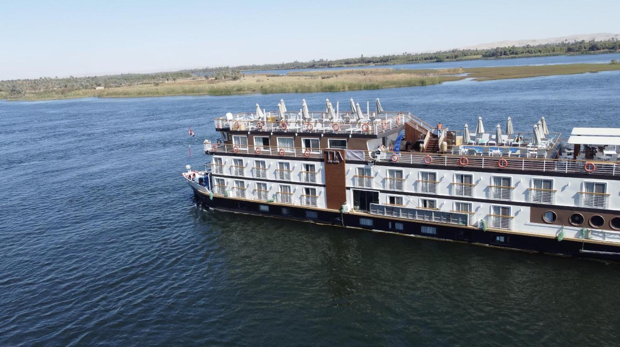 Tia Boutique Nile Cruise - Every Monday From Luxor For 04 & 07 Nights - Every Friday From Aswan For 03 & 07 Nights المظهر الخارجي الصورة